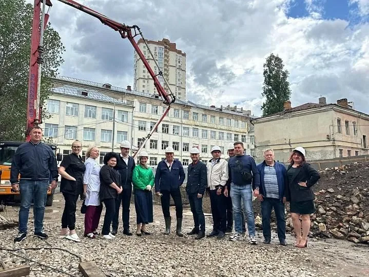 Торжественное начало стройки нового подразделения Фото 1